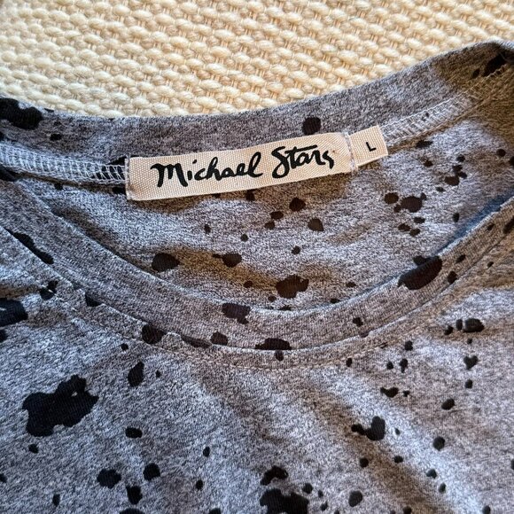 MICHAEL STARS grey Muscle Tee L - Picture 5 of 9